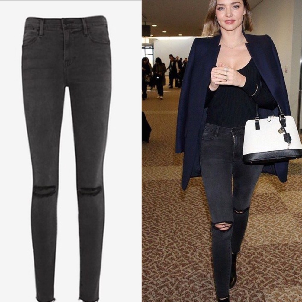 FRAME Le Skinny de Jeanne in Muddy Rips